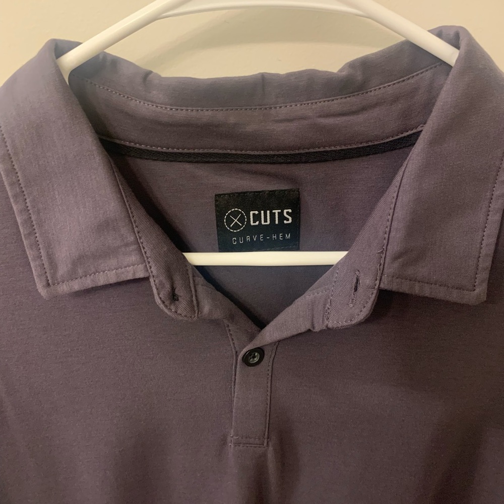 Cuts Clothing COZ Polo - Mauve - Men’s Large